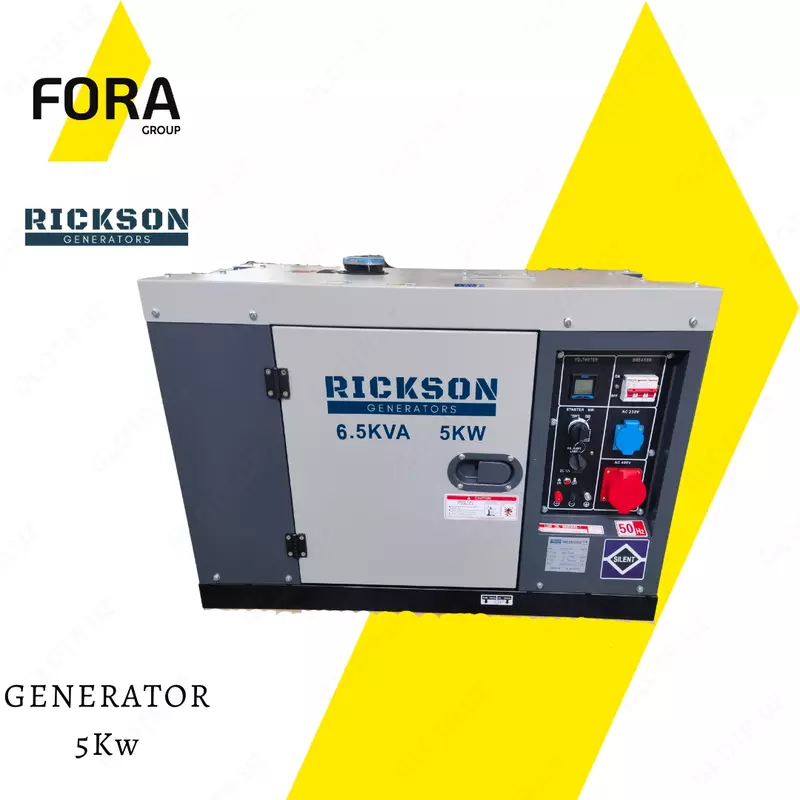 Генератор дизельный RICKSON 5 Kw (Silent) - 11 125 803.9 сум