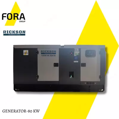 Генератор RICKSON 80 Kw от FORA GROUP - 83 386 660 сум / шт.