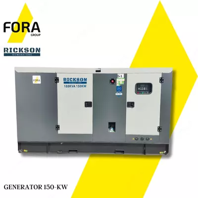 Генератор RICKSON 150 KW от FORA GROUP - 126 053 445 сум / шт.