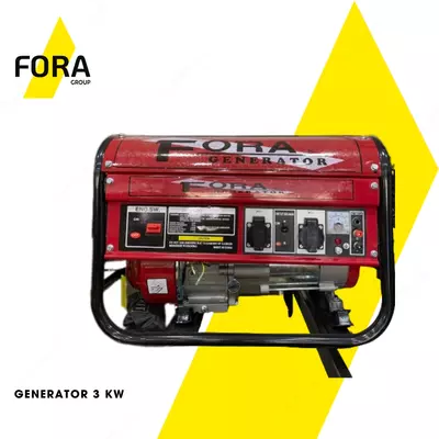 Генератор бензиновый 3KW (FORA GROUP) - 2 739 847.4 сум / шт.