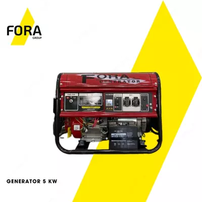 Генератор бензиновый 5 KW (FORA GROUP) - 5 837 066.2 сум / шт.