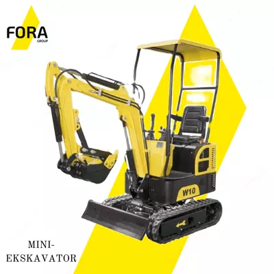 Мини-экскаватор FORA W10 от FORA GROUP - 58 224 686.5 сум / шт.
