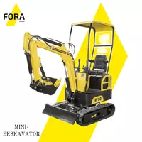Мини-экскаватор FORA W10 от FORA GROUP - 58 021 665.5 сум