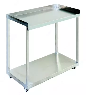 КМ-75 Столик процедурный хирургический из нержавеющей стали