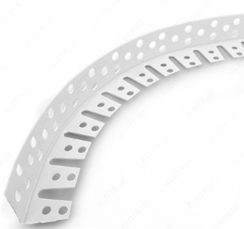 PVX teshilgan bo'yoq burchaklari