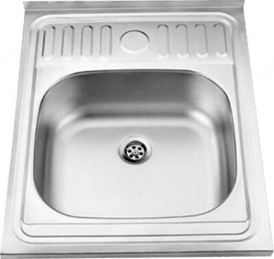 Раковина кухонная металлическая HD 5060 белая