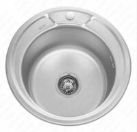 Metall oshxona uchun lavabo HD 490 jilolangan