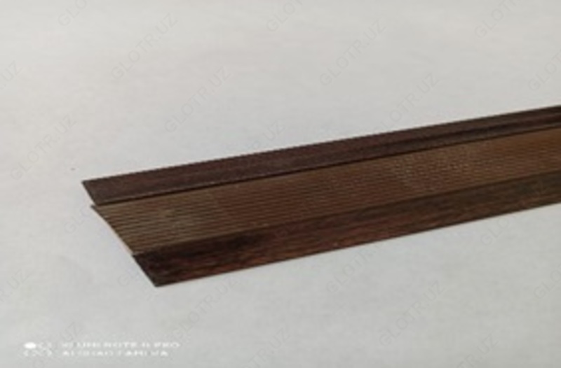 Напольный порог алюминиевый арт 002