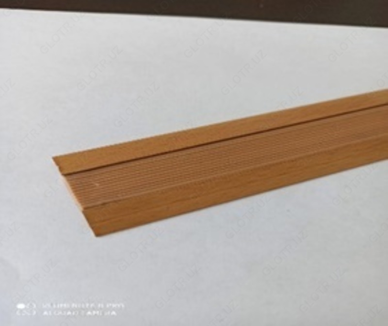 Напольный порог алюминиевый арт 008