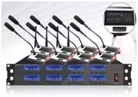 Masofaviy konferentsiya mikrofoni (8 ta mikrofonni o'z ichiga oladi) mikrofon modeli; SHURE S-818