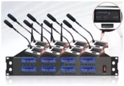 Дистанционный Микрофон для конференции (в комплекта 8 шт микрофона) модель микрофона; SHURE S-818