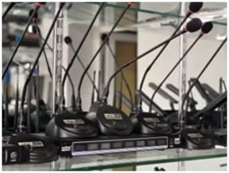 Дистанционный Микрофон для конференции (в комплекта 8 шт микрофона) модель микрофона; GLORIK GM-8800