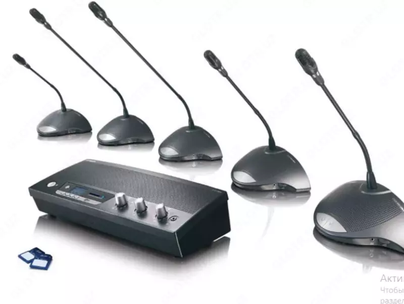 Конференц-система "Bosch" CCS 900 с записью речи на SD-карты в формате MP3 - 1 445 000 сум