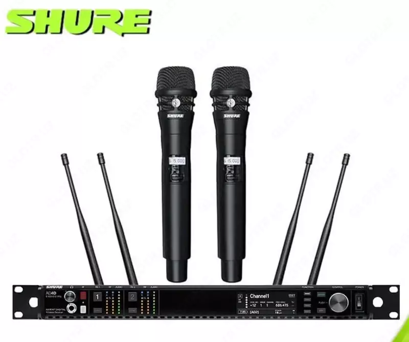 Вокальная радио-система "Shure" AD4D (2-х канальный цифровой приемник)