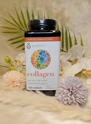 Американский коллаген 390 таб от Youtheory Collagen+biotin 6000mg Американский коллаген 390 таб от Youtheory Collagen+biotin 6000mg