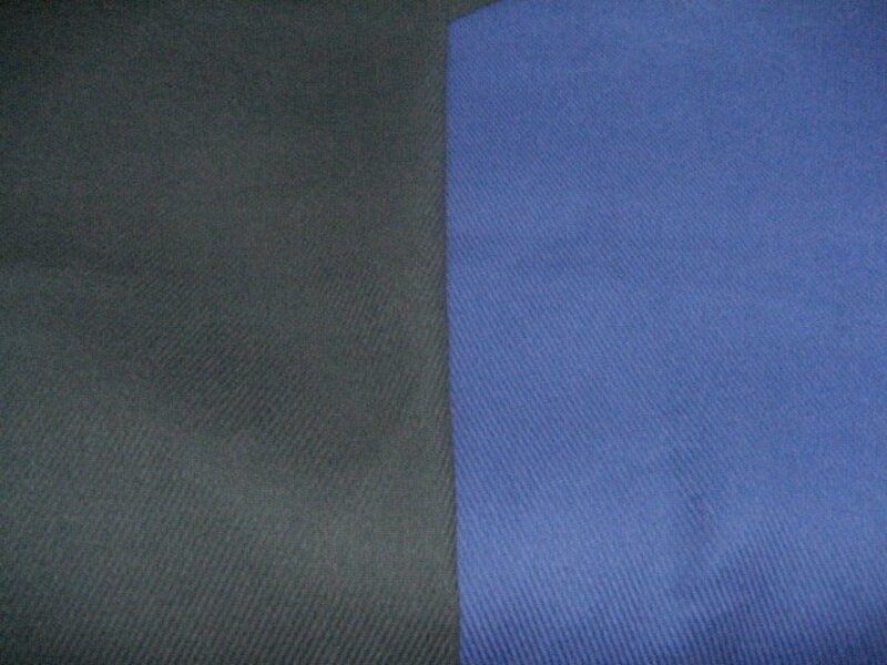 Диагональ Х/Б крашенная голубая