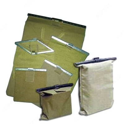 Инкассаторские сумки с железками 40х70 см.