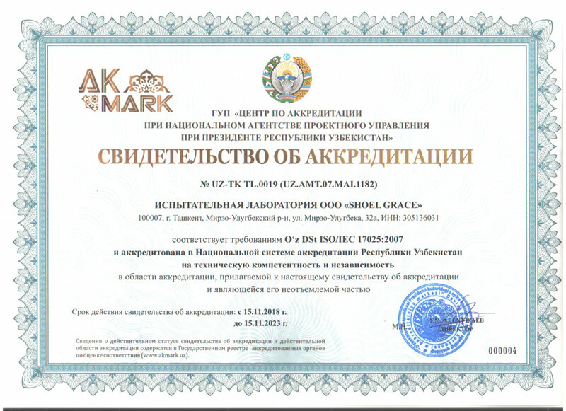 Свидетельство об Аккредитации