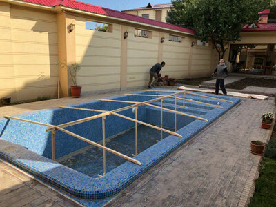 100 000 сум / кв.м Тенты для бассейнов