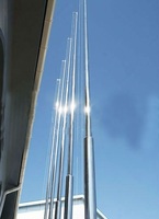 Флагшток из нержавеющей стали