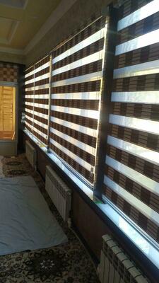 Рулонные жалюзи "День-Ночь" КОМБО №1