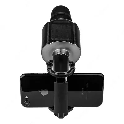 Микрофон колонка-караоке REMAX K05 с держателем для телефона Electronic.uz