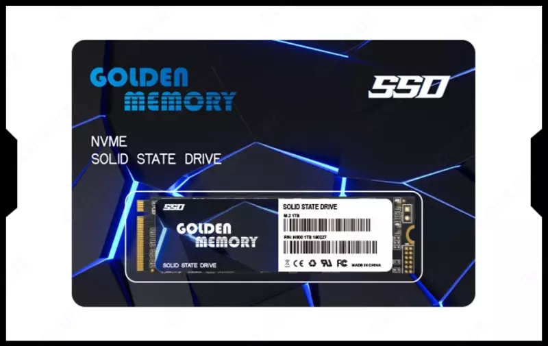 Golden Memory SSD NVMe 128Gb жесткий Диск