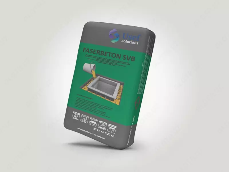 Безусадочный быстротвердеющий (FASERBETON SVB)