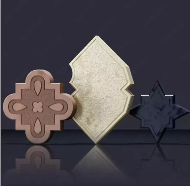 Вибролитая тротуарная брусчатка "Звездопад"