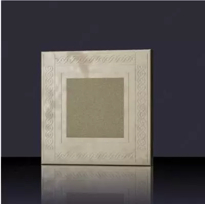 Вибролитая тротуарная брусчатка "Рамка"