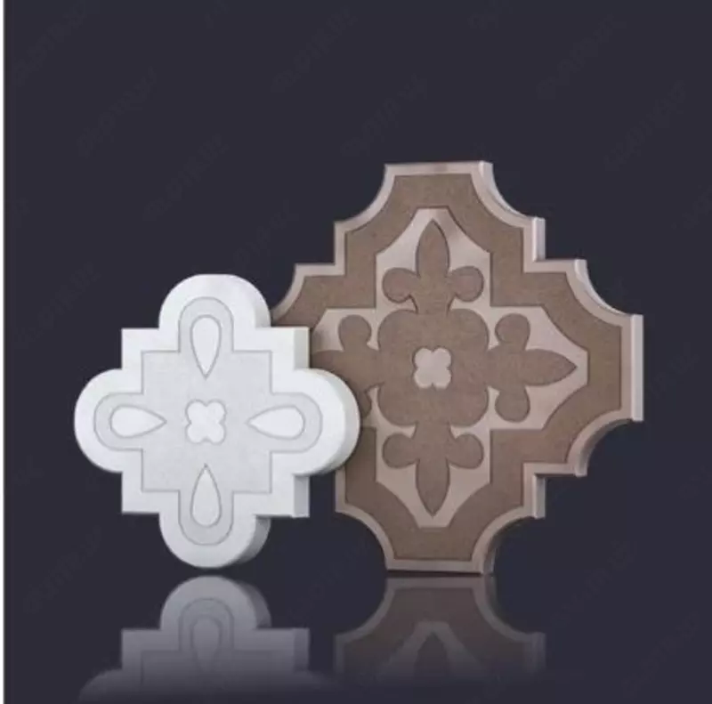 Vibrocast trotuarlar yo'lak toshlari "Arabcha №3"