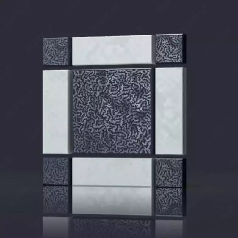 Вибролитая тротуарная брусчатка "Шахматы №2"