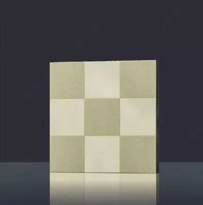 Vibrocast trotuarlar yo'lak toshlari "Checkers"