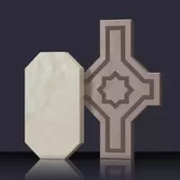 Вибролитая тротуарная брусчатка "Шевролет"