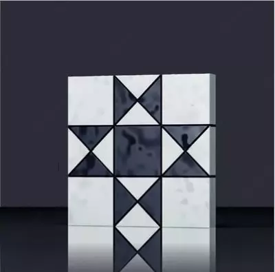 Вибролитая тротуарная брусчатка "Кристал"