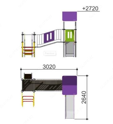 Детские площадки и горки Romana 104.18.00 - 27 898 000 so'm / dona