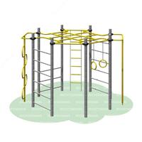 Уличный спортивный комплекс Romana 201.02.00