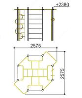 Уличный спортивный комплекс Romana 201.02.00 - 14 715 000 so'm