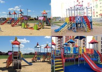 Детские площадки и горки Romana 101.33.00-01 - Romana.uz