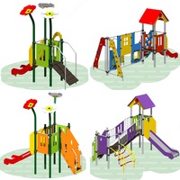 Детские площадки и горки Romana 101.07.00-04 Chakana savdo