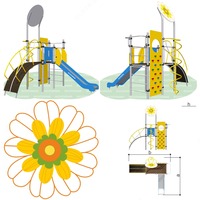 Детские площадки и горки Romana 101.07.00-04 - Romana.uz