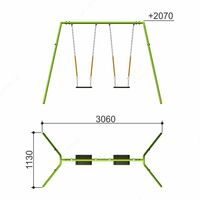 Качели ROMANA Детские площадки Болалар майдончаси Карусели Горки Только в розницу