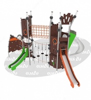 Детские игровые комплексы для элитных ЖК ROMANA Детские площадки Горки