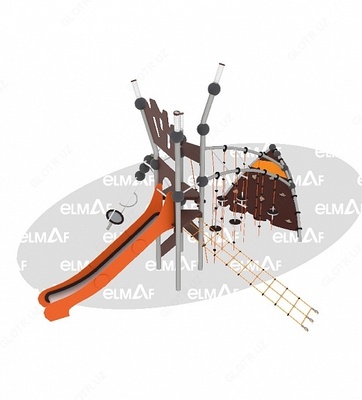 от 30 000 000 сум / шт. Детские игровые комплексы для элитных ЖК ROMANA Детские площадки Горки