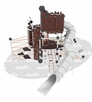 Детские игровые комплексы для элитных ЖК ROMANA Детские площадки Горки Только в розницу