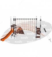 Детские игровые комплексы для элитных ЖК ROMANA Детские площадки Горки Romana.uz