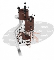 Детские игровые комплексы для элитных ЖК ROMANA Детские площадки Горки - Аттракционы для парка