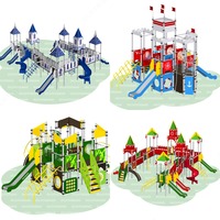 Детские площадки Городки ROMANA Горки Качели Карусели Качалки Балансир - Romana.uz