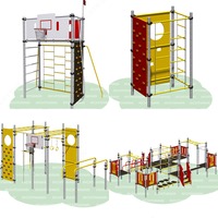 Детские спортивные игровые площадки комплексы ROMANA Лазы Рукоходы - от 3 000 000 сум