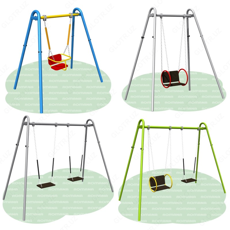 ROMANA болалар ўйин майдончалари Арғумчоқлар Каруселлар Горкалар Тебранма курсилар Балансирлар Romana.uz